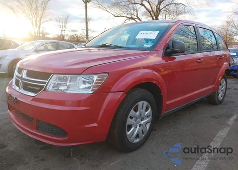 2014 Dodge Journey American Value Pkg из США, поврежденный, VIN 3C4PDCAB8ET276733